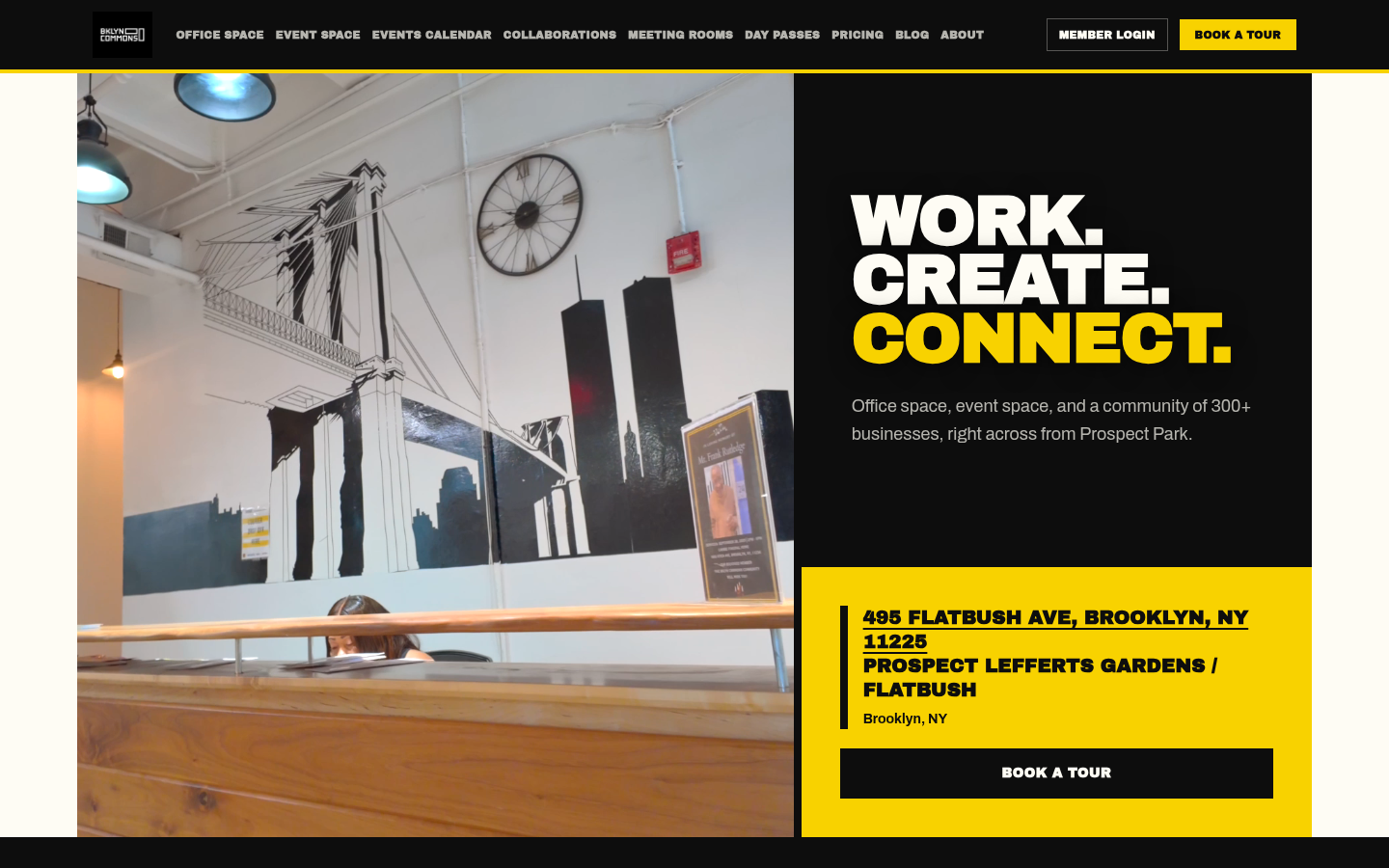 Brooklyn Commons homepage