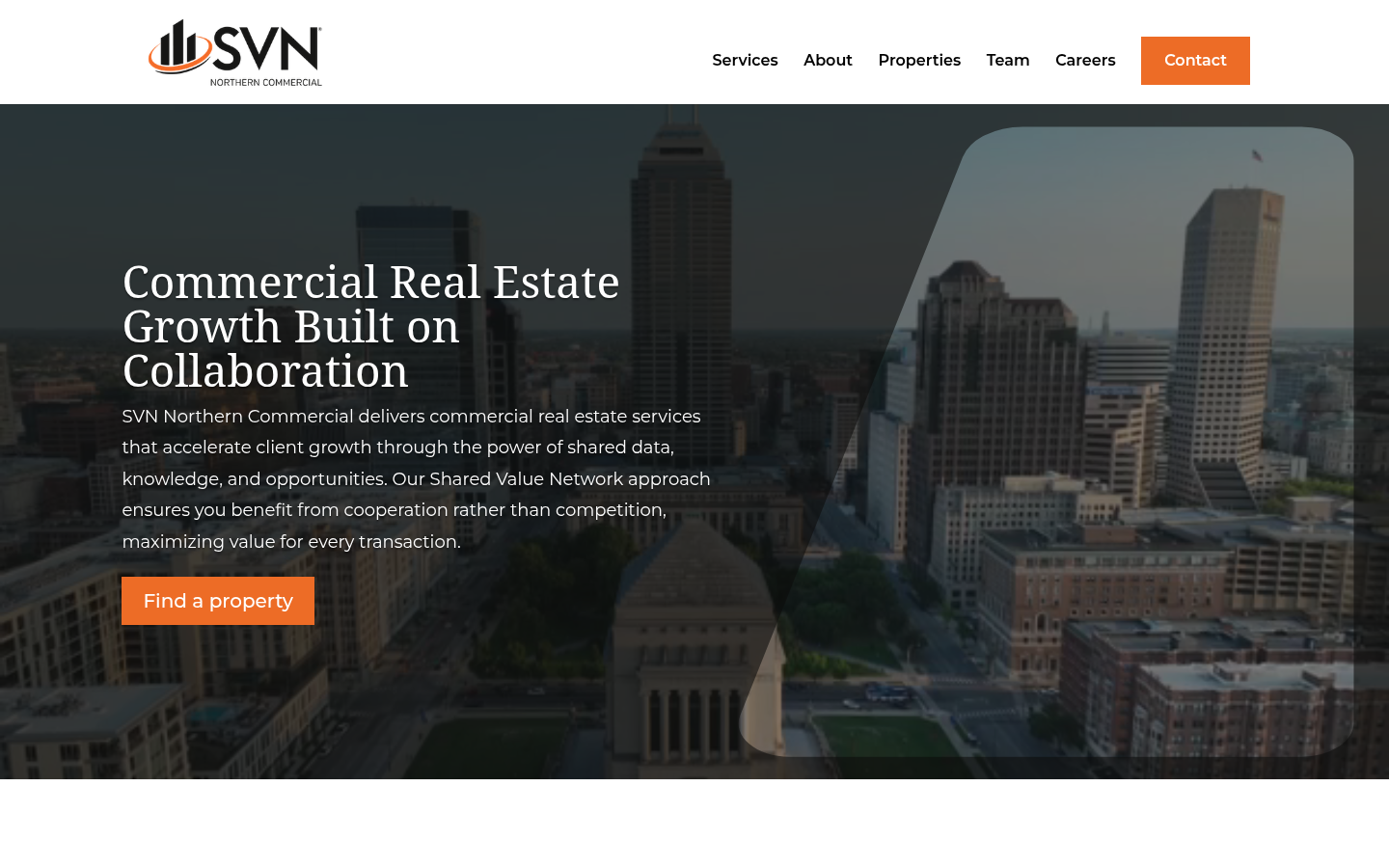 SVN Northern Commercial homepage